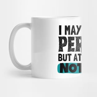 I May Not Be Perfect But At Least I'm Not Fake Mug